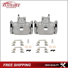 For 2011 2012-2014 Chrysler 200 Pair Front Brake Calipers Kit Single Piston