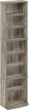 Gabinete de almacenamiento multimedia organizador de videojuegos de películas CDs DVDs torre estante soporte estante