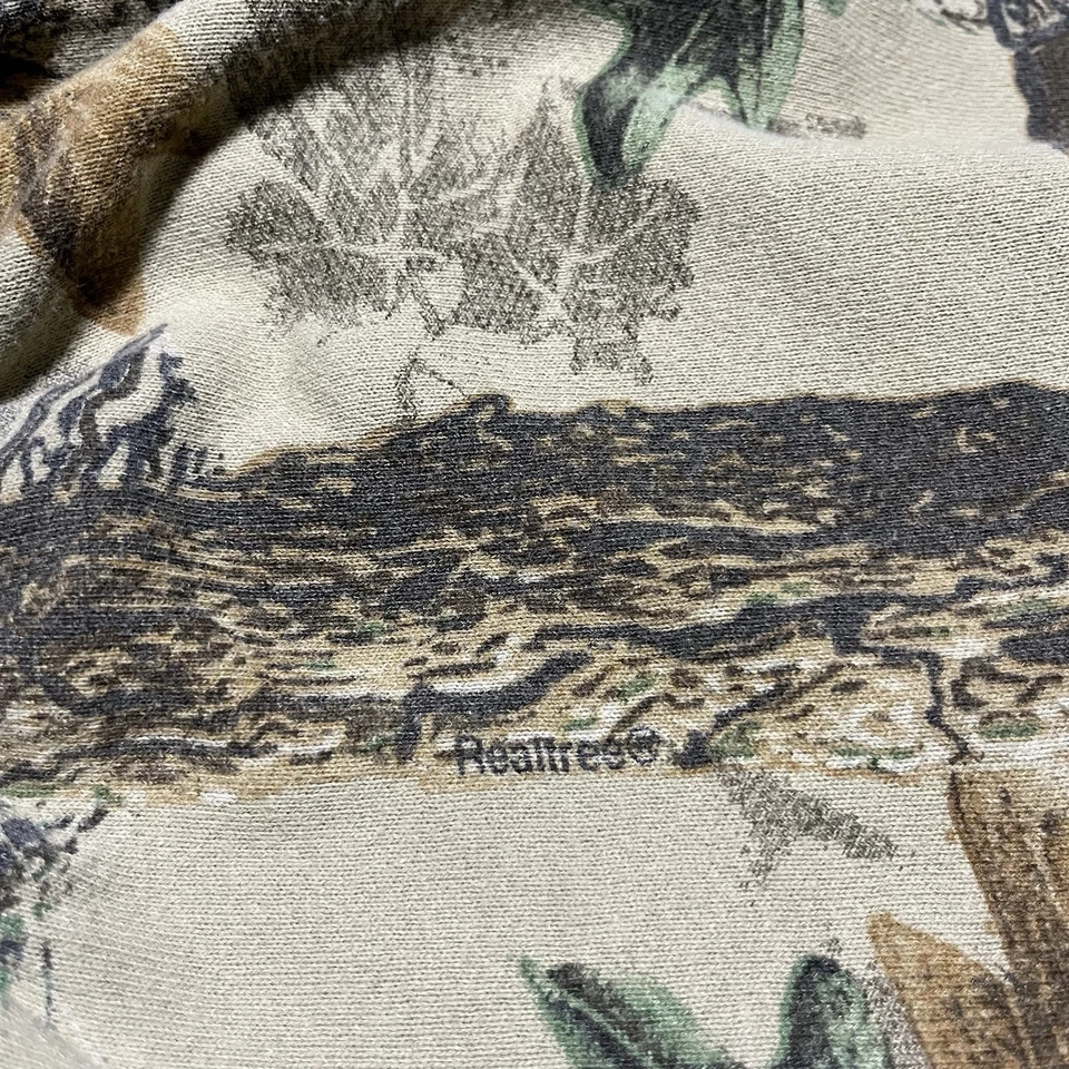 Pantalones deportivos Jerzees vintage para exteriores grandes camuflados Realtree hechos en EE. UU. años 90 Foto 3 de 4