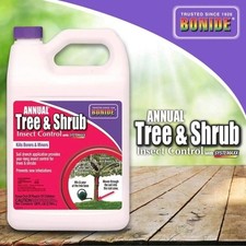 Bonide 611 Annual Tree and Shrub Insect Control, Concentrate 128 Fl oz, 1 Gallon