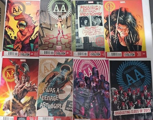 AVENGERS ARENA (2012) 18 ISSUE COMPLETE SET #1-18 MARVEL COMICS Bagged/Boarded - Picture 2 of 6