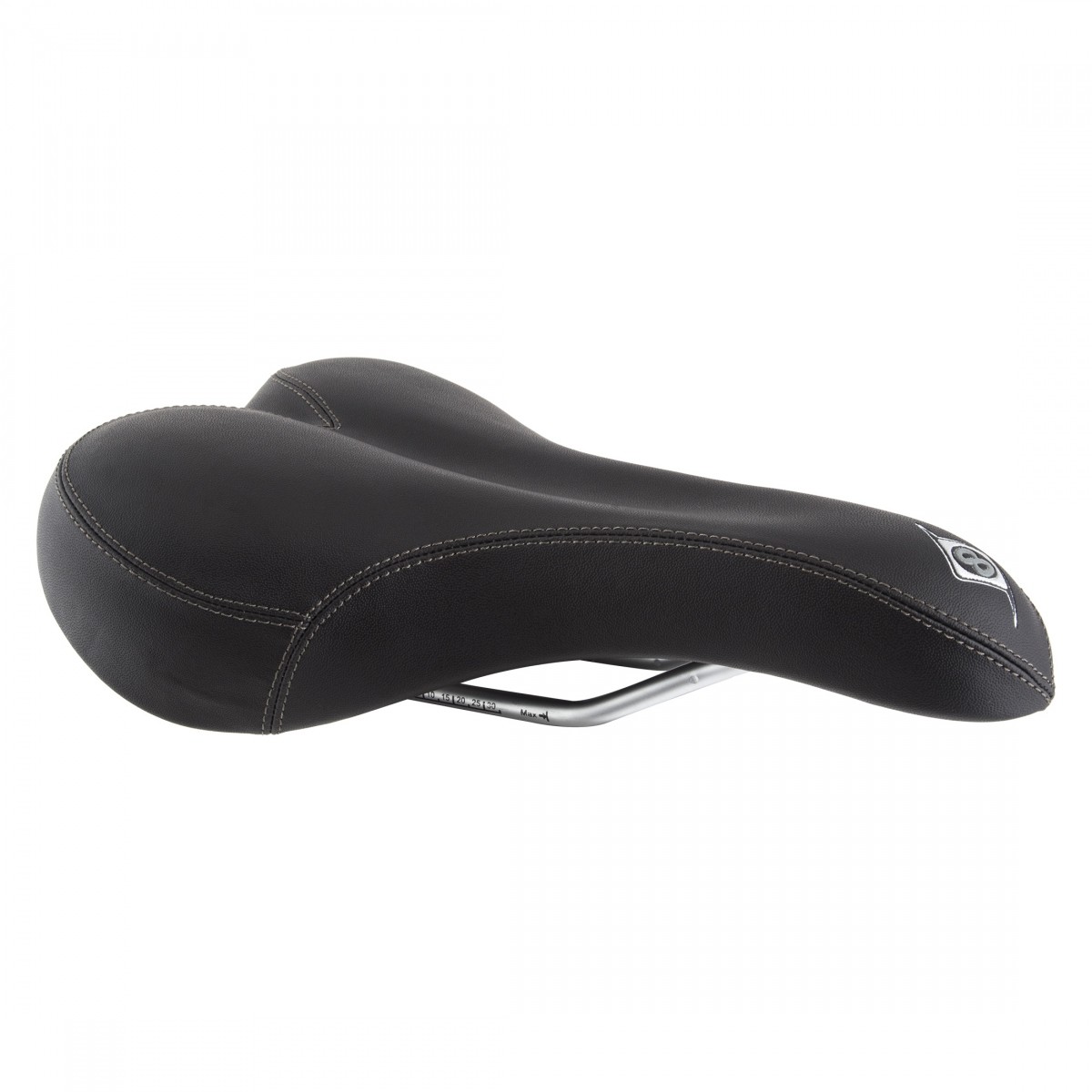 Origin8 Sport Uno-S Unisex Steel Rails Gel Saddle with Multi-Relief Chassis 8490₽
