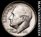 1961 Silver Roosevelt Dime-Choice Gem BU Lustrous No Reserve #i4551