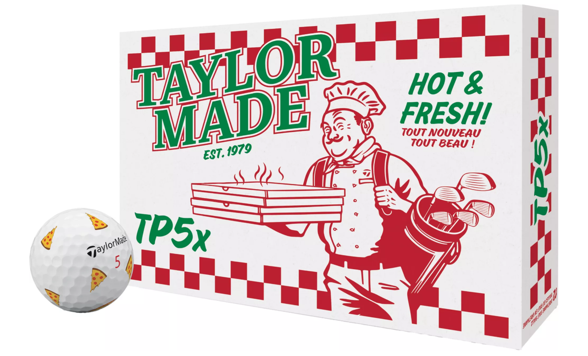 TaylorMade TP5X Pix 2025 PIZZA PARTY Limited Edition Golf Balls | eBay