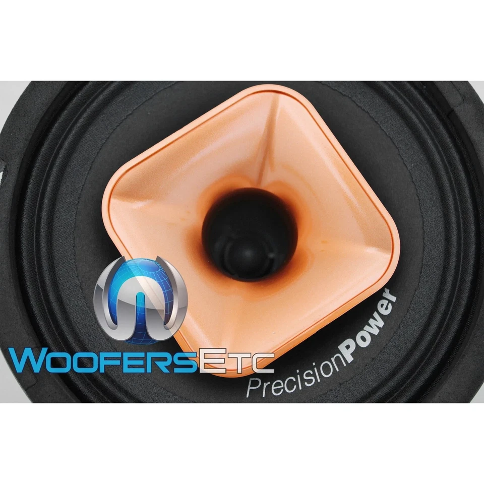 pkg PRECISION POWER PMF.804C 8" PRO AUDIO 2-WAY HORN ALTO-FALANTES + PT.4 TWEETERS - Imagem 4 de 4