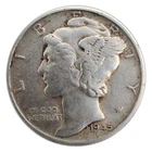 1945-D Mercury Dime — photo from another recent sale