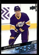 2020-21 Upper Deck Young Guns Austin Strand Rookie Los Angeles Kings #722