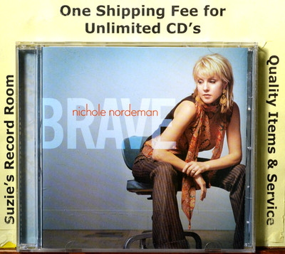 CD Nichole Nordeman Brave EX- NICE COPY Pop Rock -COUPONS!