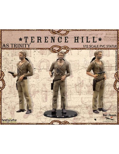 INFINITE STATUE THEY CALL ME TRINITY - TRINITY TERENCE HILL PVC FIGURE NEW - Imagen 3 de 5