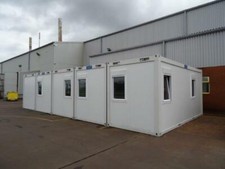 Portable Building New 20′ x 40' 5 Bay Modular Portable Office Unit open plan 
