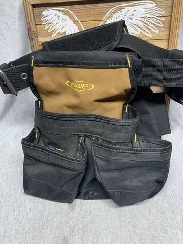 AWP Cinturón de Herramientas con Bolsas Dobles y Percha de Martillos - Imagen 6 de 14