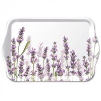 Ambiente Kleines Tablett 13X21 Cm Lavendel Landhaus Melamin