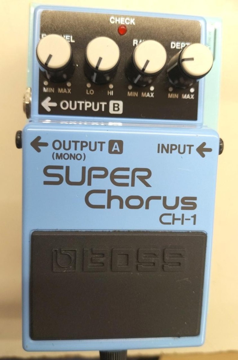 BOSS CH-1 Super Chorus Effector Pedal From Japan | eBay
