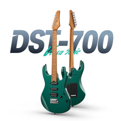 Donner DST-700 Professional Electric Guitar Coil Split HSS Pickup Tremolo Bridge