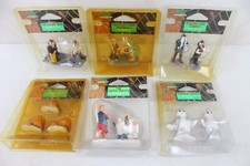 6 Packs Lemax Spooky Town Figures Lot Halloween Decoration Ghost Zombie Vampire