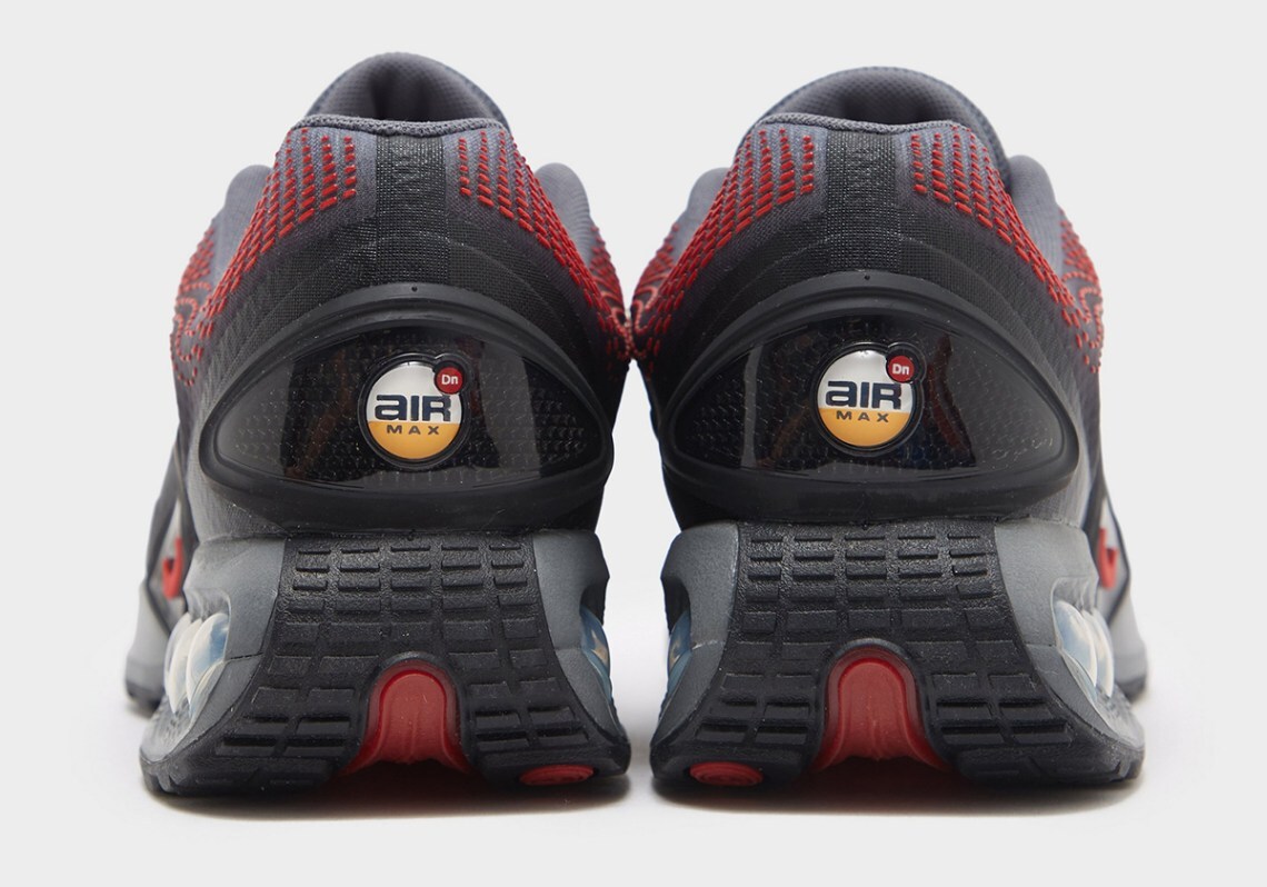Size 13 - Nike Air Max DN Iron Grey University Red Amazon.com | Nike Air Max DN Shoes (HM0708-002, Black/Iron  main image 4