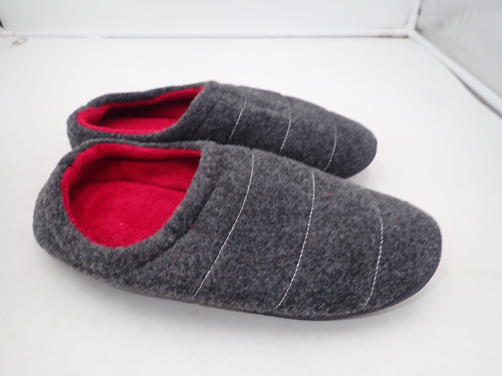 Slippers Rubber Sole Gray 