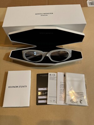 Gentle Monster Ruvy Van WC6 White Gray, (100% South Korea Authentic)