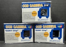 3 Clover Electronics CCM630 P Ultra Mini 2 Color Camera  1 BW Pinhole Lens