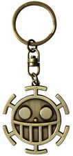 One Piece Trafalgar Law Logo Llavero 3D Metal ABYSTYLE