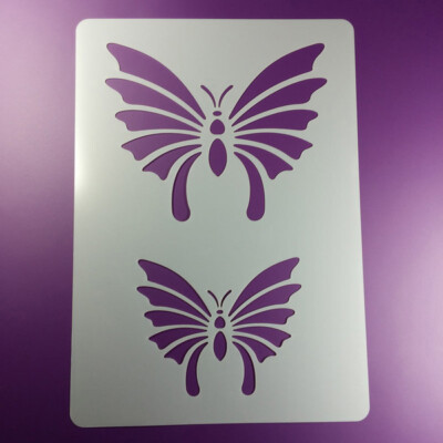 A4 Schablone Schmetterling Farfalla 2 Größen - BV457