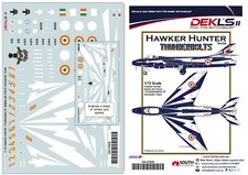 1/72 Decals-Indian Air Force Aerobatic Team 'Thunderbolts' Hunter- DEKL's II