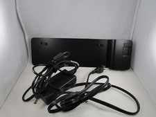 HP UltraSlim Docking Station D9Y19AV ABA w/ AC Adapter  Power Cord