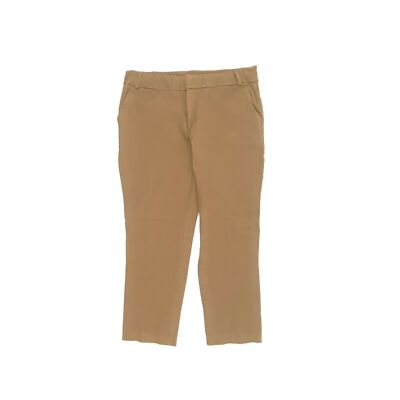 Time And Tru Capri Women's size 12 Beige Khaki Chino Pants | eBay
