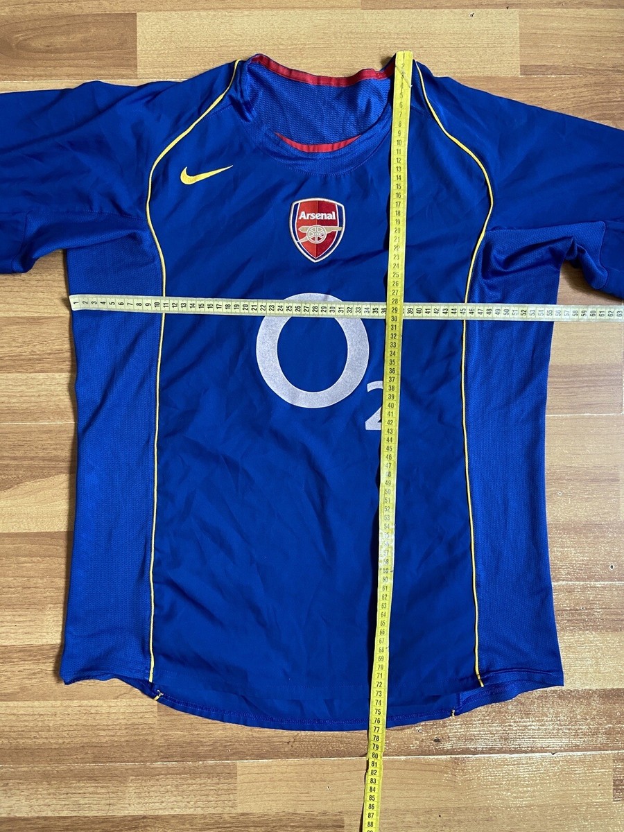 ARSENAL 2004 2005 AWAY FOOTBALL SHIRT SOCCER JERSEY NIKE