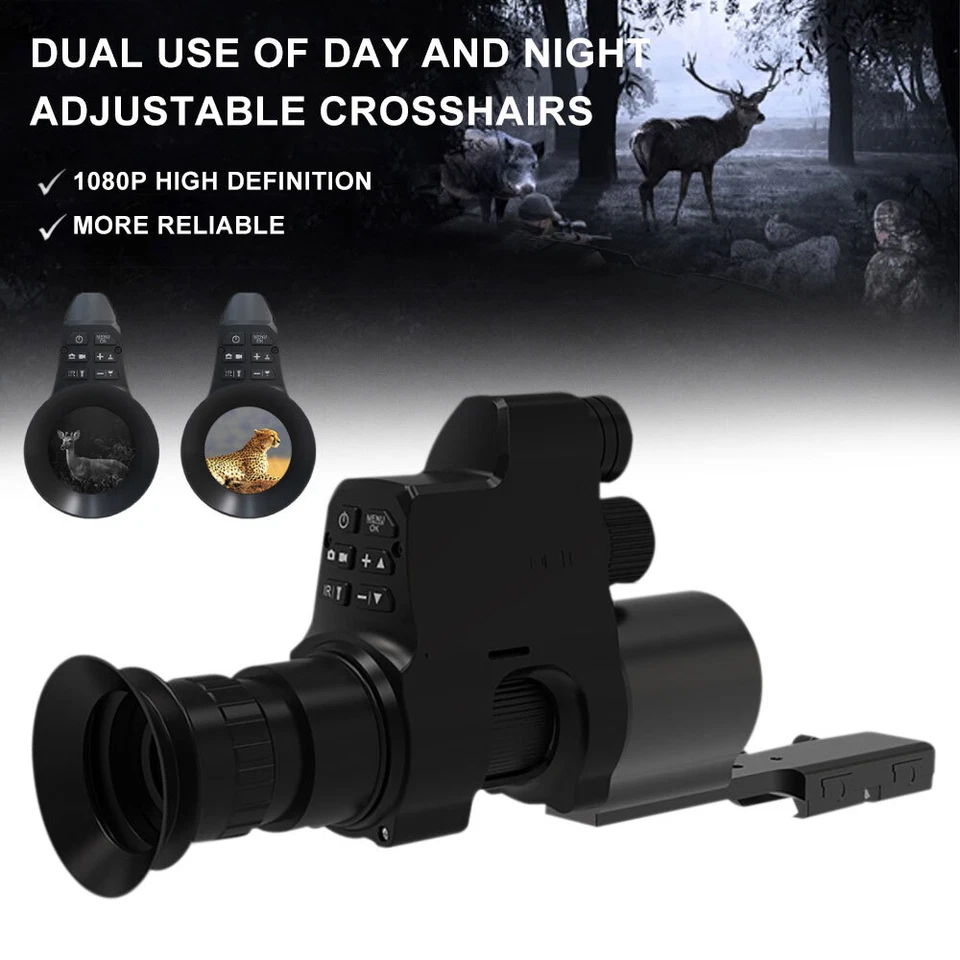 NV4B 300M Digital Infrared Night Vision Scope Sight 4X Zoom 1080P 850/940nm - Image 2 of 4