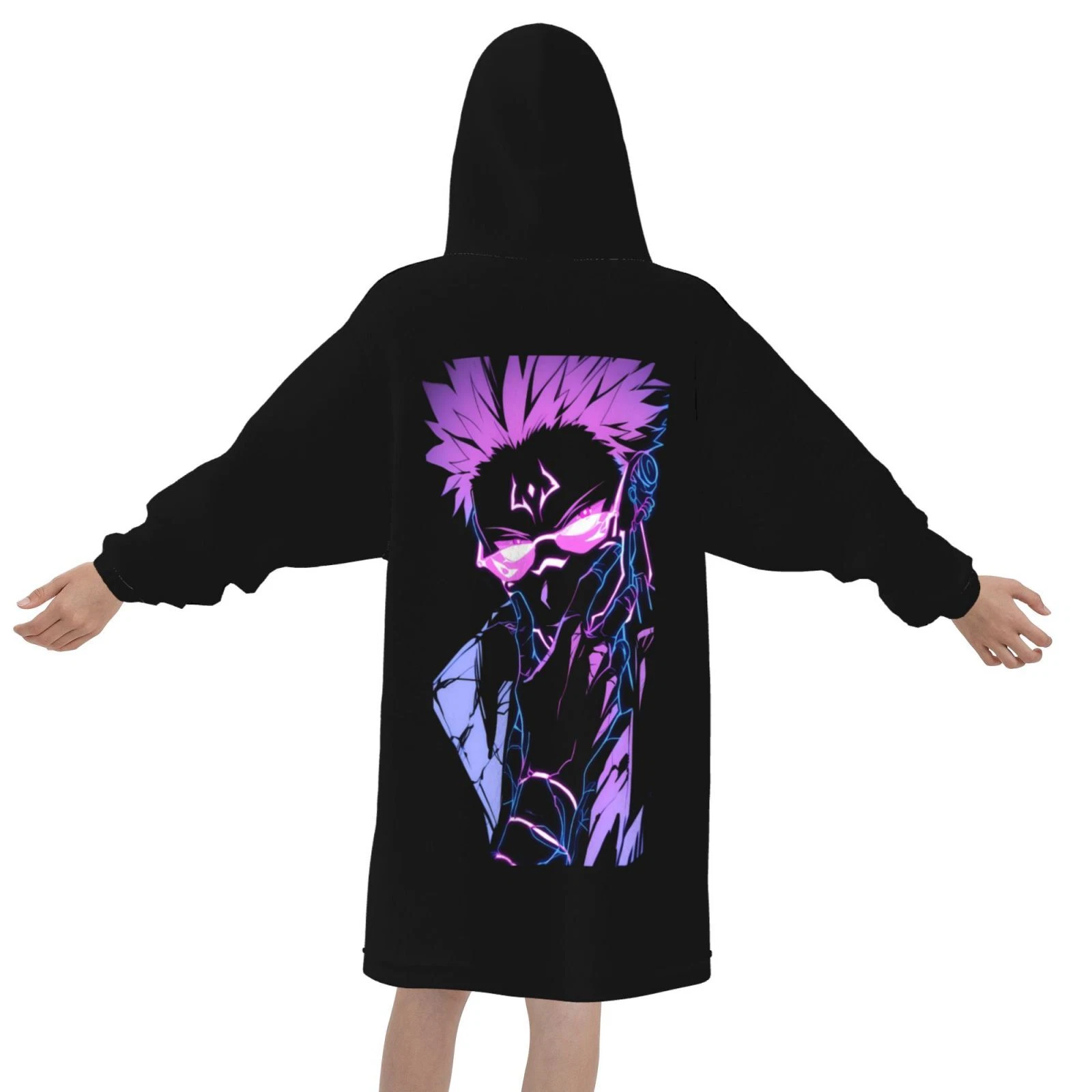 Jujutsu Satoru Gojo Oversized Blanket Hoodie