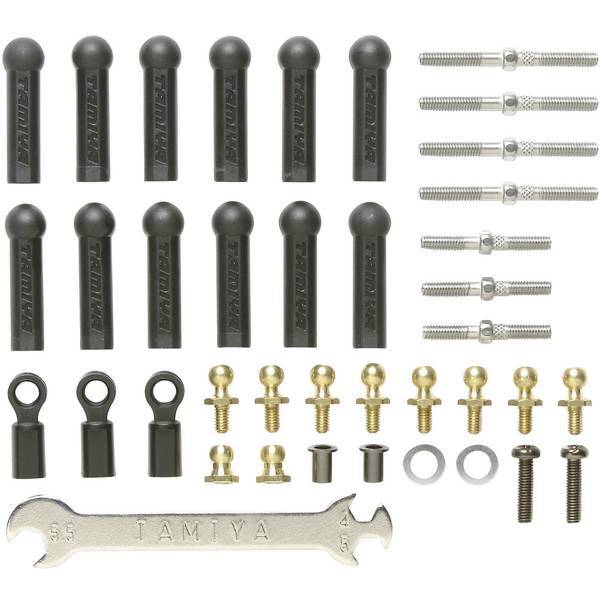 Tamiya 54539   Parte di ricambio Kit barre filettate destra sinistra TT-02B