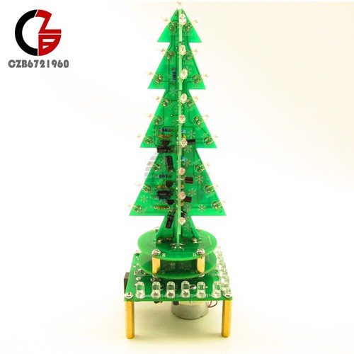 7 Colors Rotating Colorful Music Christmas Tree LED Water Lamp+Breathing Light - Picture 39 of 44