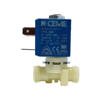CEME V799VN15PAIF Magnetventil 2 Wege 17 bar 230V für Solis 115 Espressomaschine