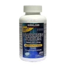 Pain Reliever/Fever Reducer Naproxen Sodium 220mg 400 Caplet