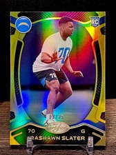 2021 Panini Certified Rashawn Slater #147 Gold Parallel Rookie /25 Chargers RC