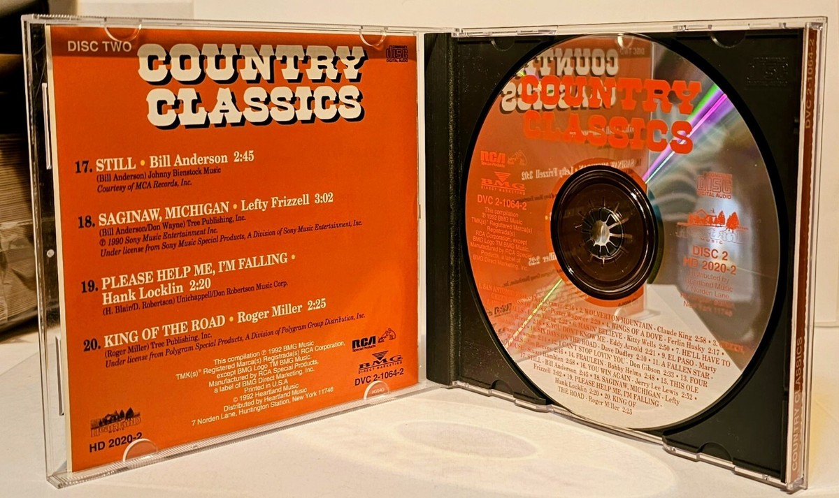 洋楽 Landsers English CD Country Classics Disc 2 CD 1992 Heartland