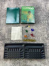 3M Boardgame Contigo Complete Box Is In Fair Condition