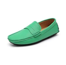 Men's Slip On Casual Shoes Square Toe Gommino Comfort Ventilation Flat Loafer 45