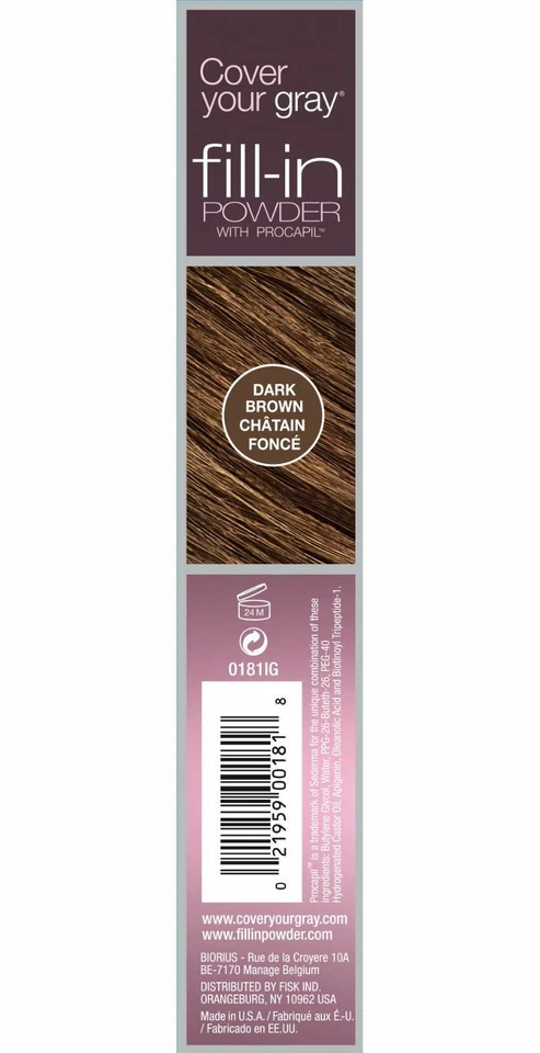 3-PACK COVER YOUR GRAY Fill-in Powder - 8 Shades! Thinning Hair, Bald Spot Cover - Image 4 of 4