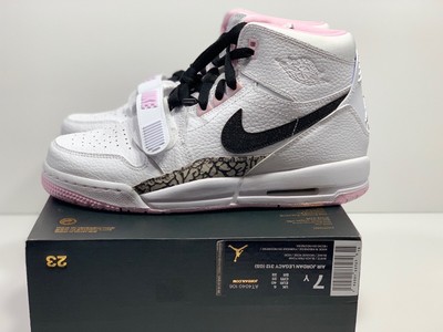 jordan legacy 312 white black pink foam