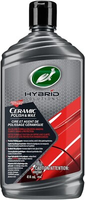 Turtle Wax 53418 Hybrid Solutions Ceramic Polish & Wax, 14oz.