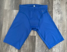 Nike Men’s Sz L Pro Elite Compression Shorts Made In USA Track Blue 337780-493