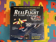 Real Flight R/C Flight Simulator G3 Great Planes by Futaba Missing Cord and Disc