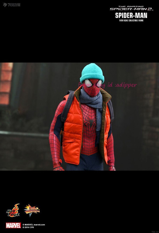 HT Mms244 1/6 Amazing Spider-Man 2 Spider Man Action Figure In HT Mms244 1/6 Amazing Spider-Man 2 Spider Man Action Figure In