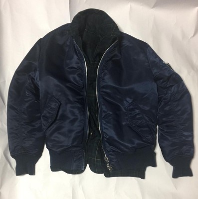 Uniform Experiment Reversible MA-1 Jacket Size 3 L Navy Used by  
