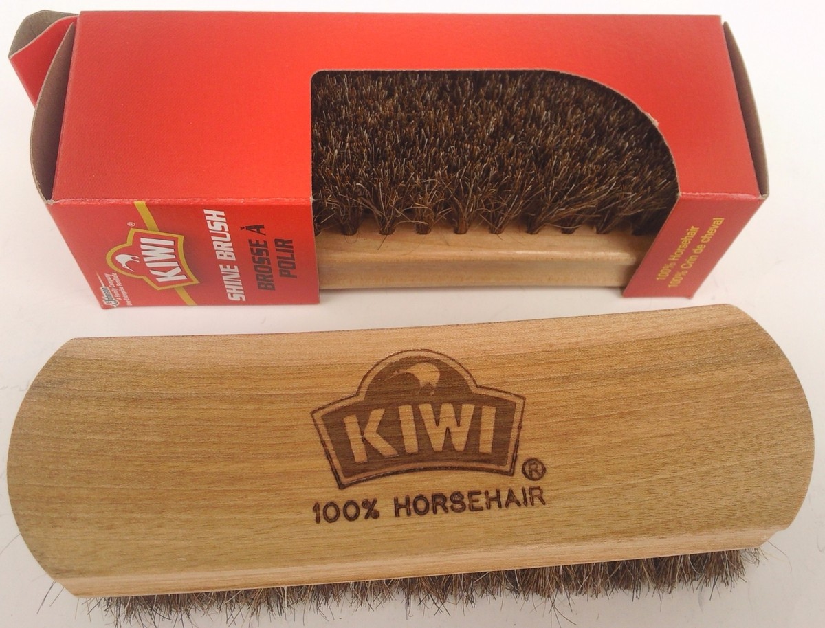 キウイ様 KIWI JUMBO BLACK SHOE POLISH CREAM KIWI SHINE BRUSH & DAUBER