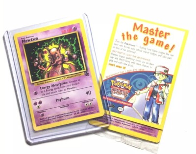 SEALED Pokemon MEWTWO Card BLACK STAR PROMO #14 Strikes Back VHS/DVD  Release NM | eBay