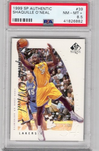 Shaquille O'Neal #39 1999 SP Authentic card