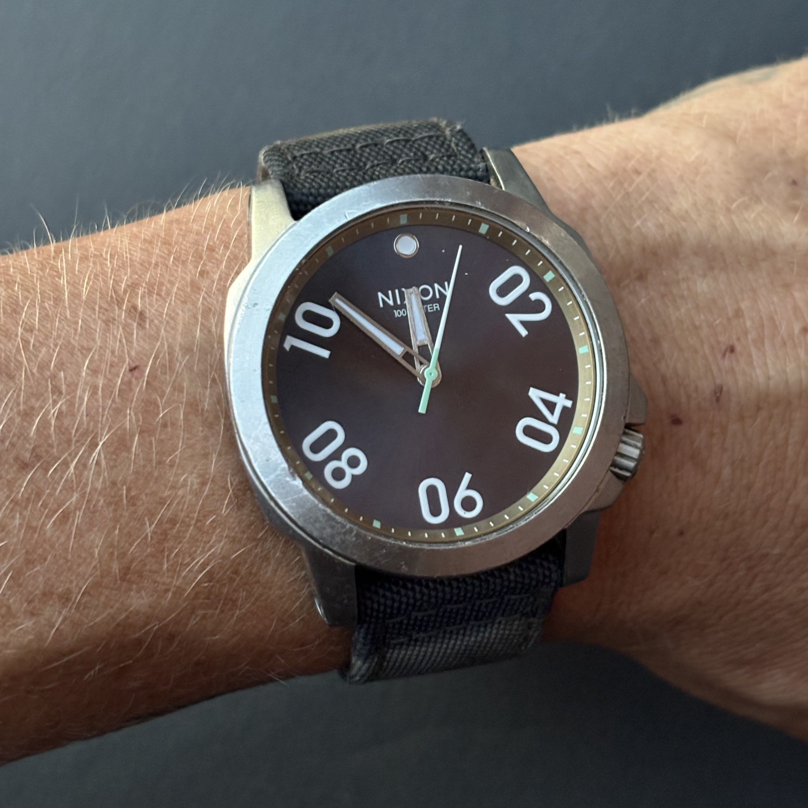 Nixon The Ranger 45 Quartz Men's Watch Black Dial 46m… - Gem
